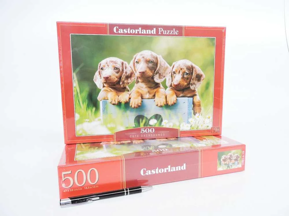 Castorland dėlionė Cute Duchshunds 500 det