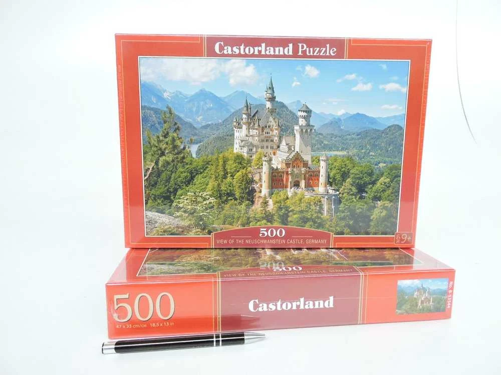 Castorland Dėlionė 500 vnt. - Noišvanšteino pilis, Vokietija