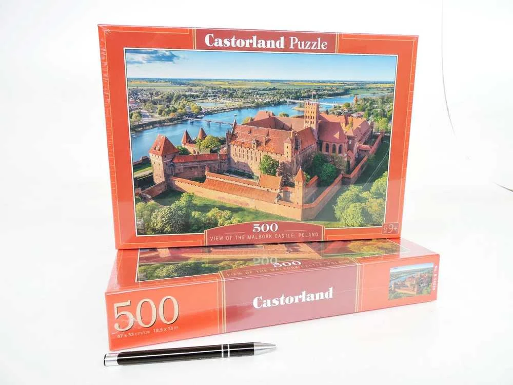 Castorland dėlionė Marlborgo pilies vaizdas, Lenkija 500 det