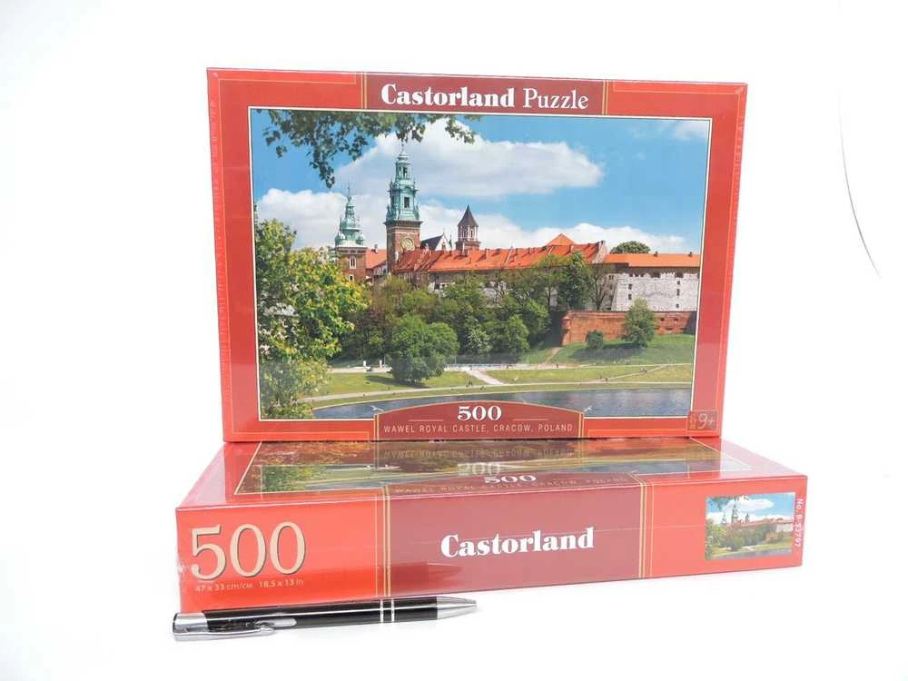 Castorland Dėlionė 500 vnt. - Vavelio karališkoji pilis, Krokuva, Lenkija