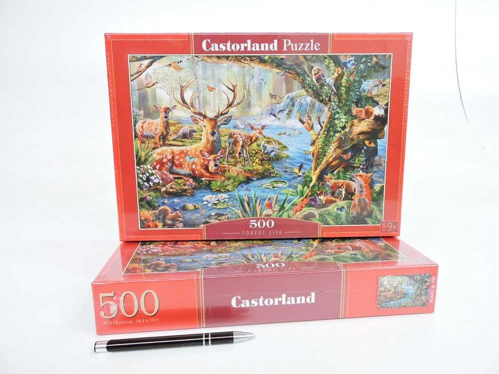Castorland dėlionė Forest life 500 det