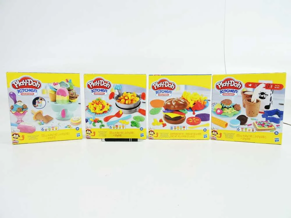 Hasbro PLAY-DOH CASTRY RINKINYS LEDAI LEDAI PLAY PASTE VAMZTELIŲ PRIEDAI