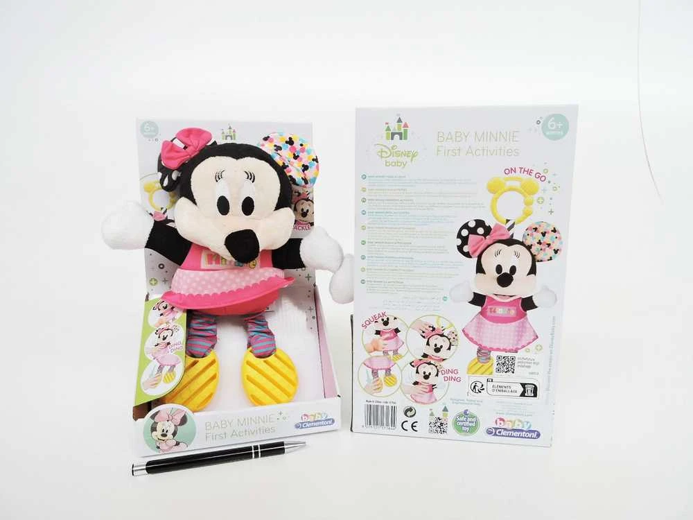 Mattel Clementoni Baby Minnie. Mano pirmoji iškamša (272521)