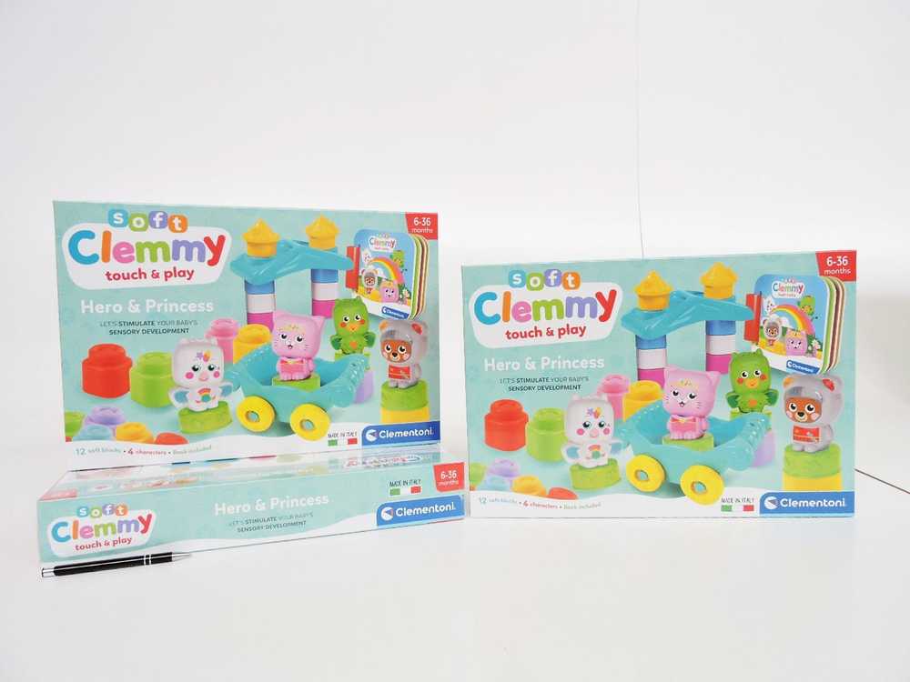 Clementoni Clemmy blokelių princesės rinkinys