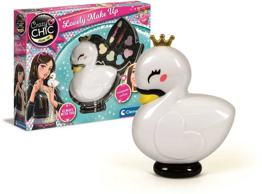 CLEMENTONI CRAZY CHIC kosmetikos rinkinys Swan (FI), 18632