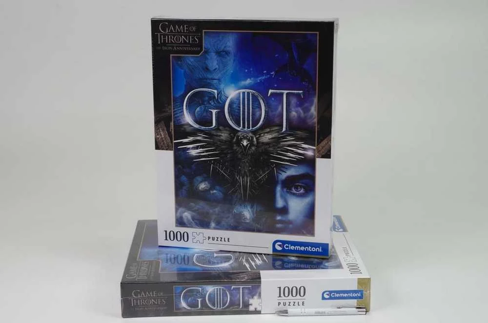 Clementoni Dėlionė 1000 vnt. - Sostų karai (Game of Thrones)