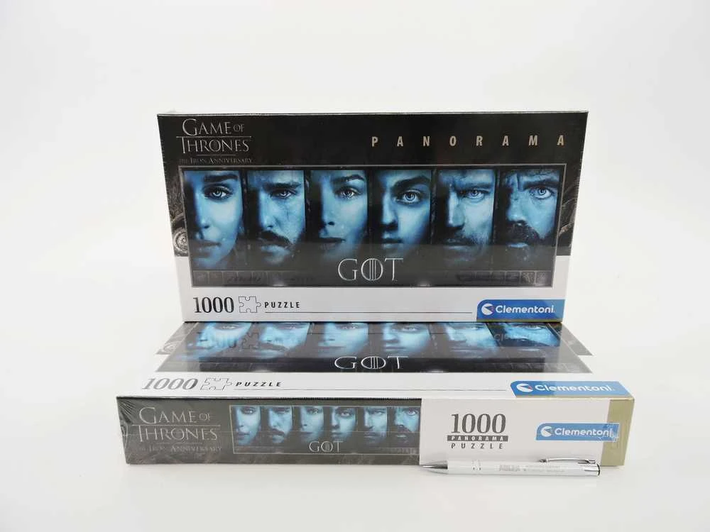 Clementoni Dėlionė 1000 vnt. - Sostų karai (Game of Thrones)