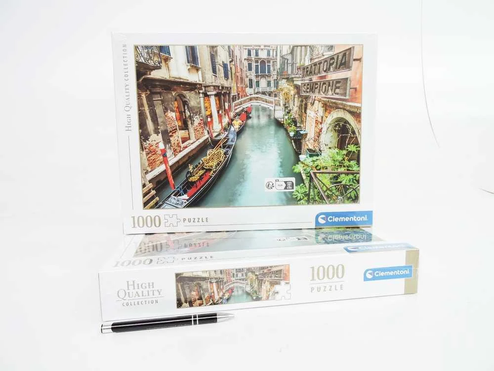 Clementoni Dėlionė 1000 vnt. - Venecijos kanalas, Italija