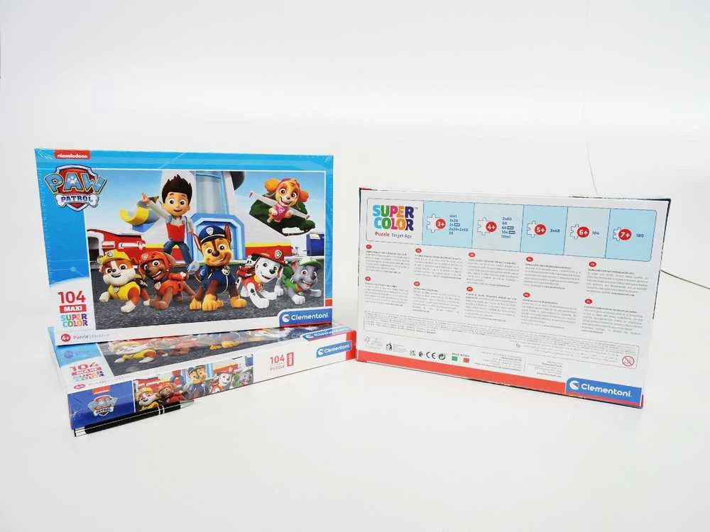 Clementoni Dėlionė 104 vnt. - Šunyčiai patruliai (PAW Patrol)