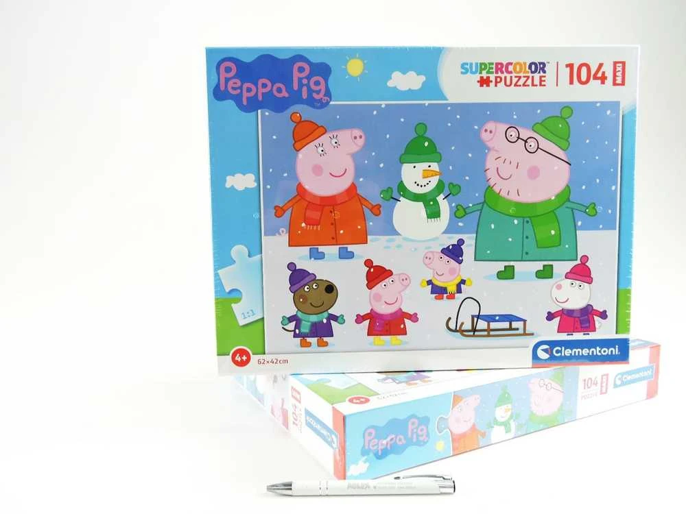 Clementoni Dėlionė 104 vnt. - Peppa Pig
