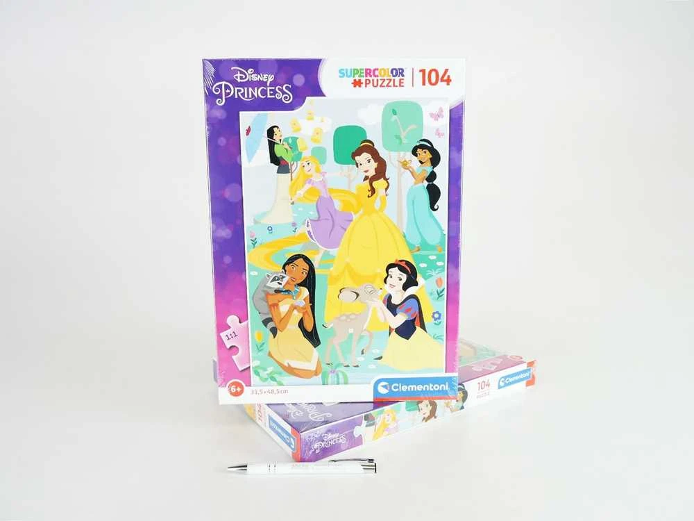 Clementoni Dėlionė 104 vnt. - Disney princesės