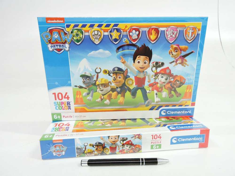 Clementoni Dėlionė 104 vnt. - Šunyčiai patruliai (PAW Patrol)