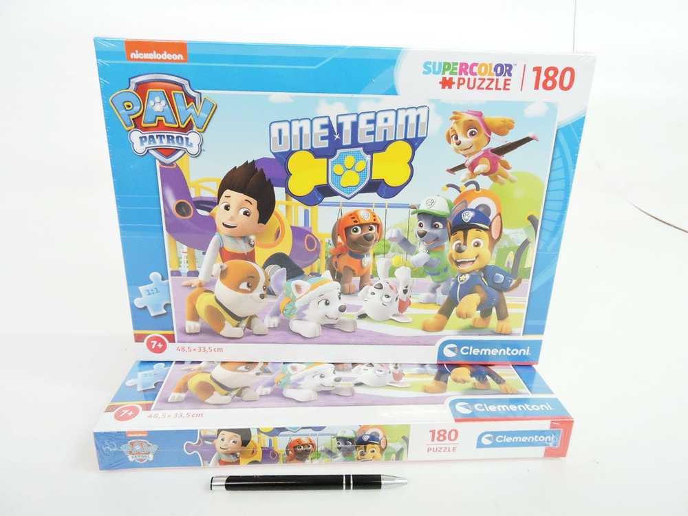 Clementoni Dėlionė 180 vnt. - Šunyčiai patruliai (PAW Patrol)