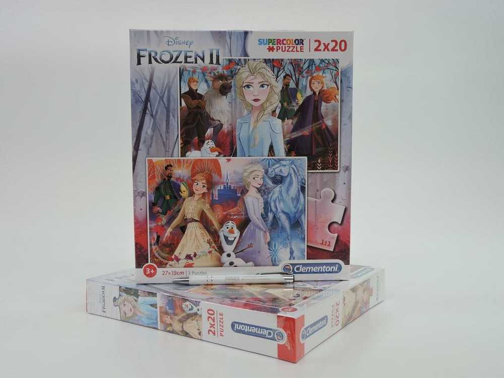 Clementoni Dėlionė 2x20 vnt. - Frozen 2