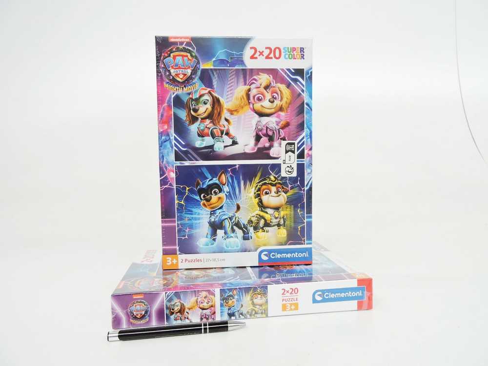 Clementoni Dėlionė 2x20 vnt. - Šunyčiai patruliai (PAW Patrol)