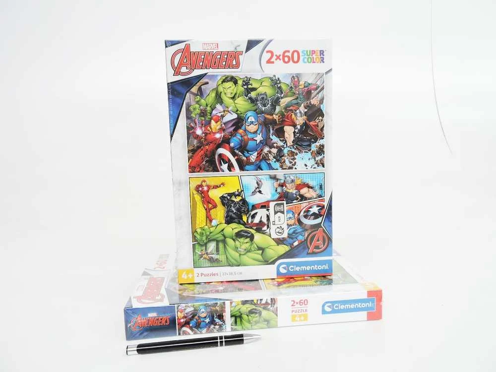 Clementoni Dėlionė 2x60 vnt. - The Avengers (Keršytojai)
