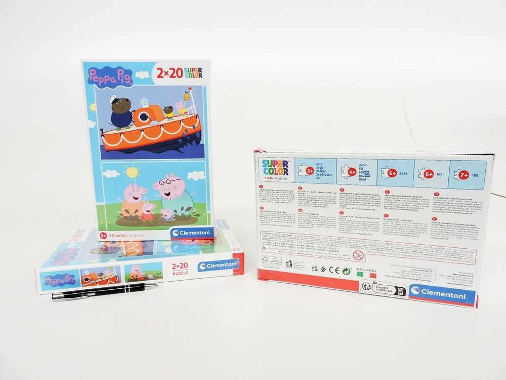 Clementoni Dėlionė 2x20 vnt. - Peppa Pig