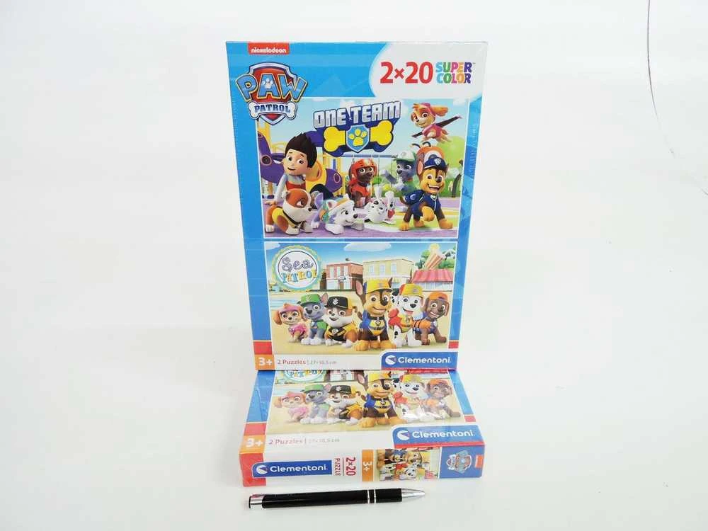 Clementoni Dėlionė 2x20 vnt. - Šunyčiai patruliai (Paw Patrol)
