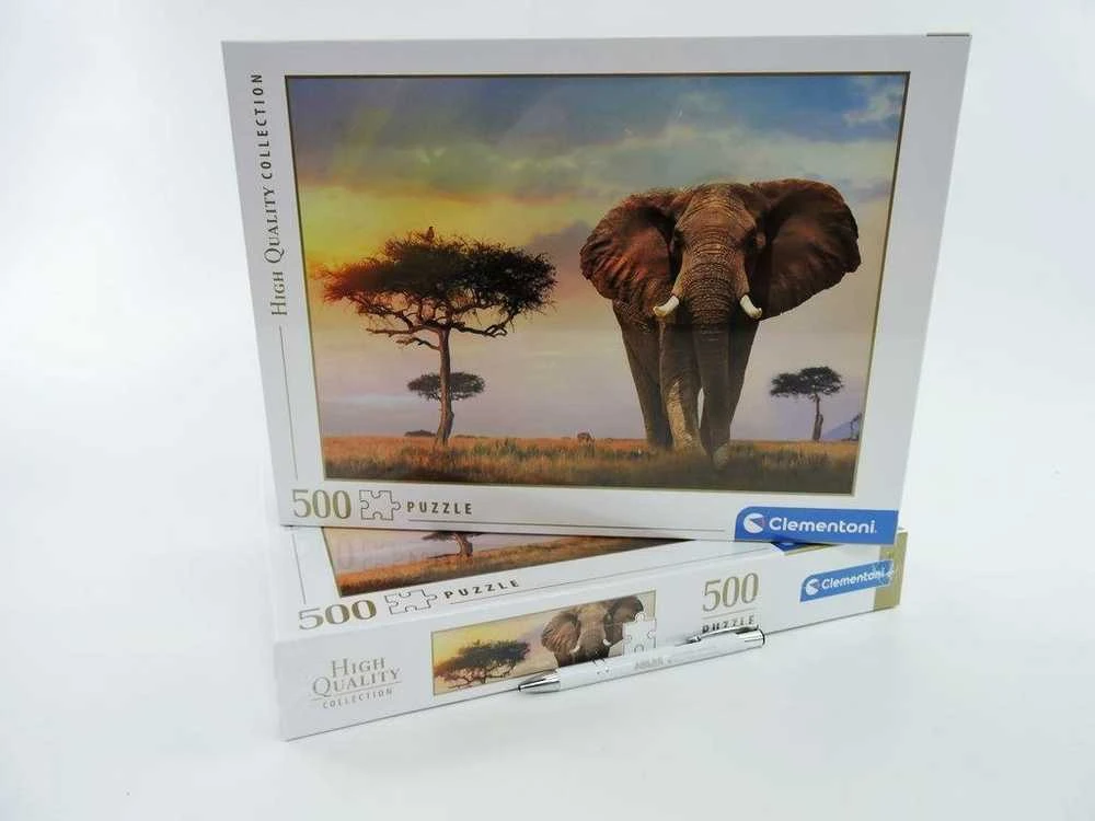 CLEMENTONI dėlionė Afrikos saulėlydis, 500d., 35096