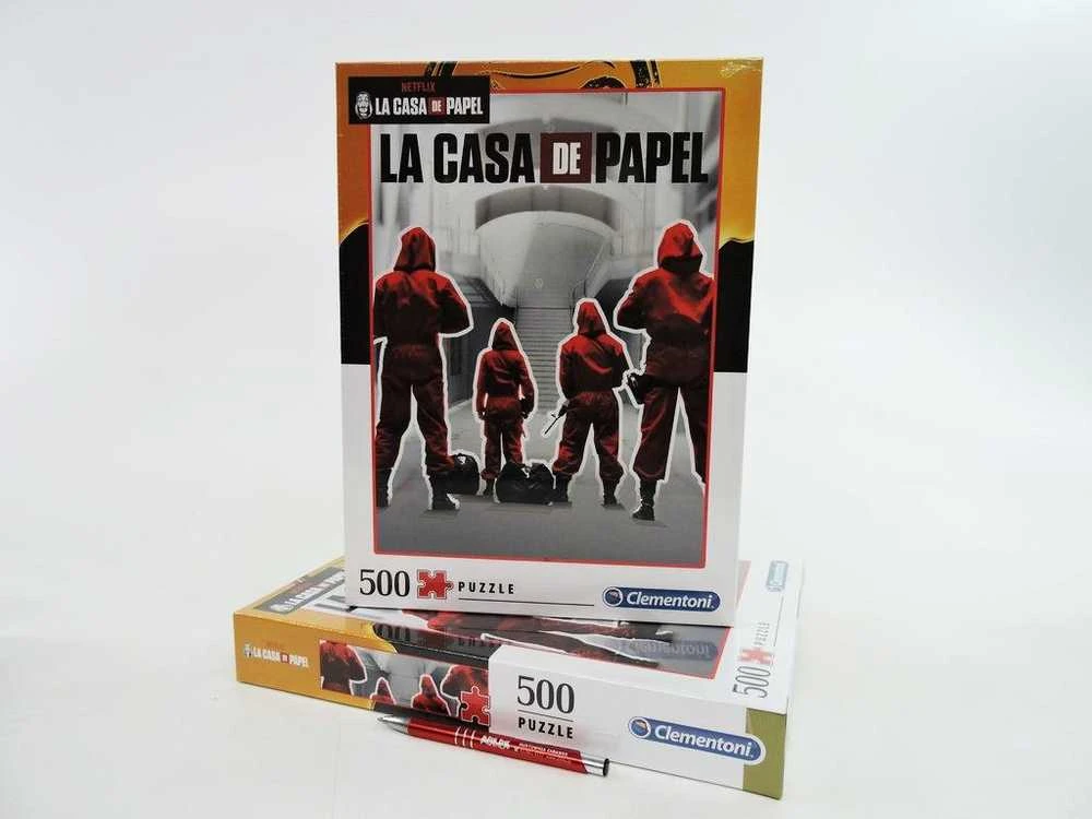 Clementoni Dėlionė 500 vnt. - La Casa De Papel
