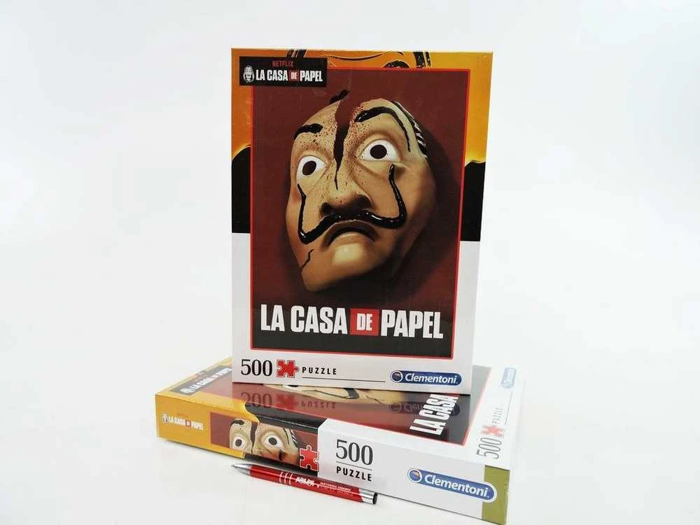 Clementoni Dėlionė 500 vnt. - Netflix La Casa de Papel