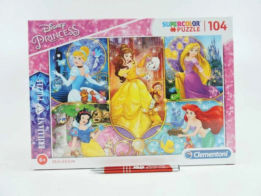 Clementoni Dėlionė 104 vnt. - Disney princesės