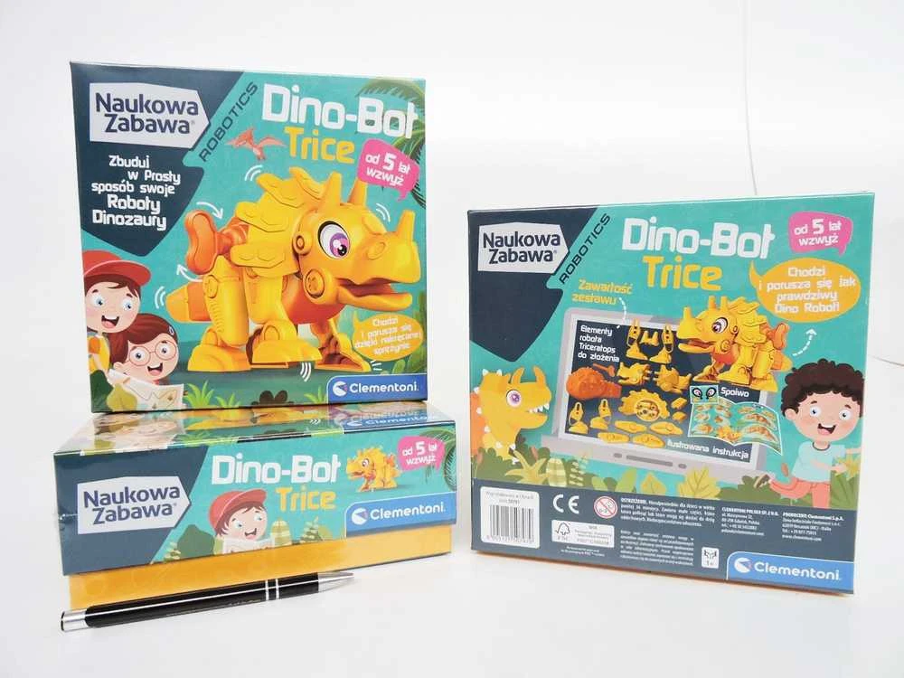 Rinkinys kūrybinis Dinobotas CLEMENTONI 50797
