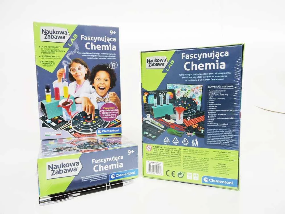 Žaislinis chemiko rinkinys Clementoni