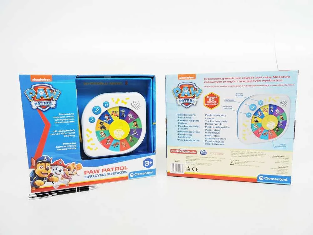 Pasakotojas PAW Patrol nuotykiai ir istorijos Lenkų Kalba Clementoni 50787