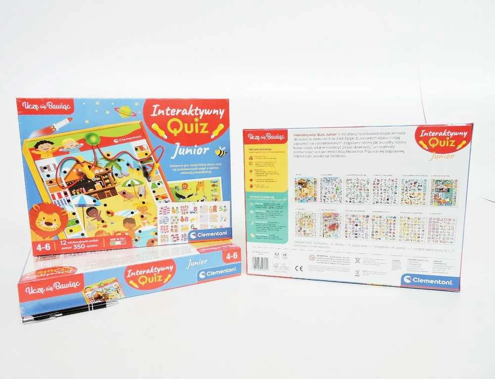 Clementoni Junior Interaktyvus Quiz 50821