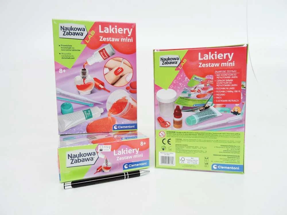 Clementoni Science Fun Rinkinys Mini nagų lakai