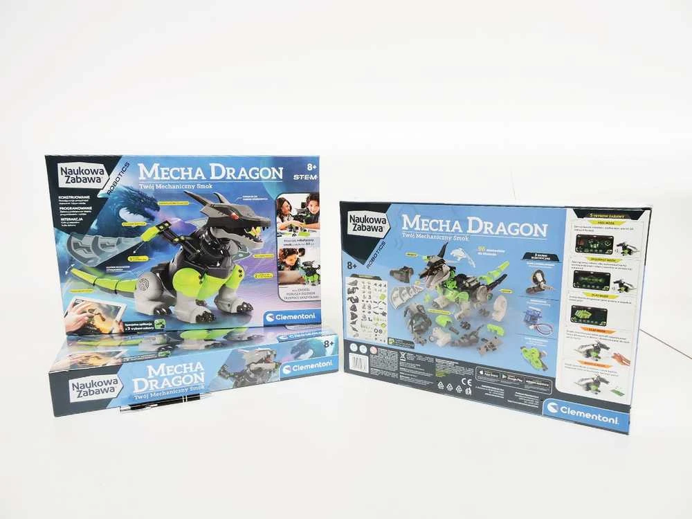Robotikos konstravimo rinkinys - Mecha Dragon - Clementoni 50682