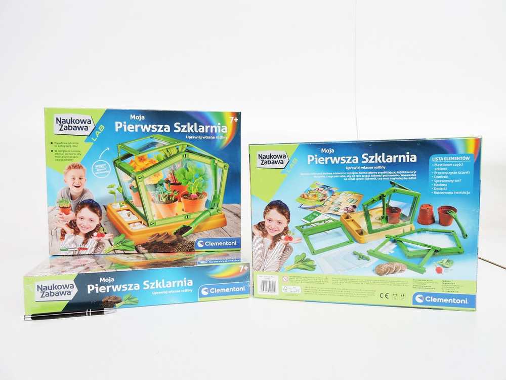 Mokslinės pramogos – Mano pirmasis šiltnamis – Clementoni 50861