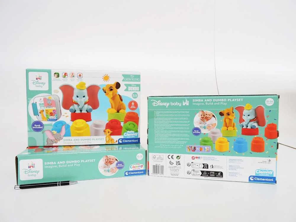 Kaladėlės Clementoni Simba and Dumbo Playset 17817