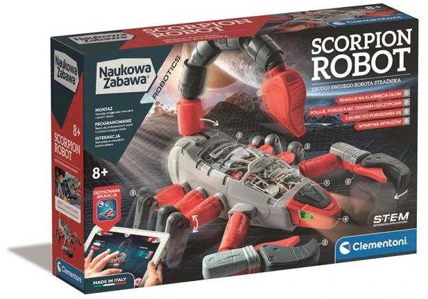 Robotikos konstravimo rinkinys - Mecha Skorpion - Clementoni 50718