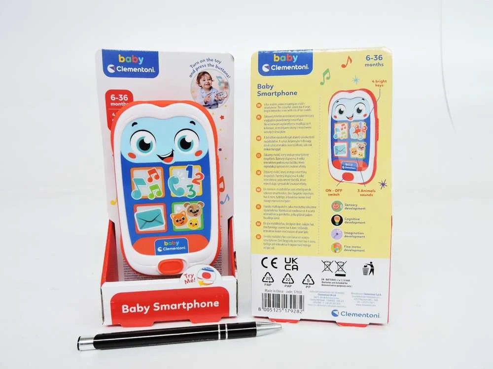 Clementoni Toys CLE BABY Išmanusis telefonas dzieci 17928