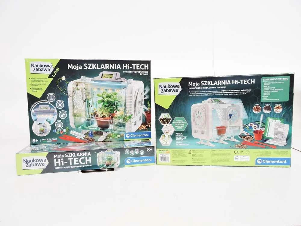 Šiltnamis Clementoni 50915 su Jutikliais ir LCD Ekranu