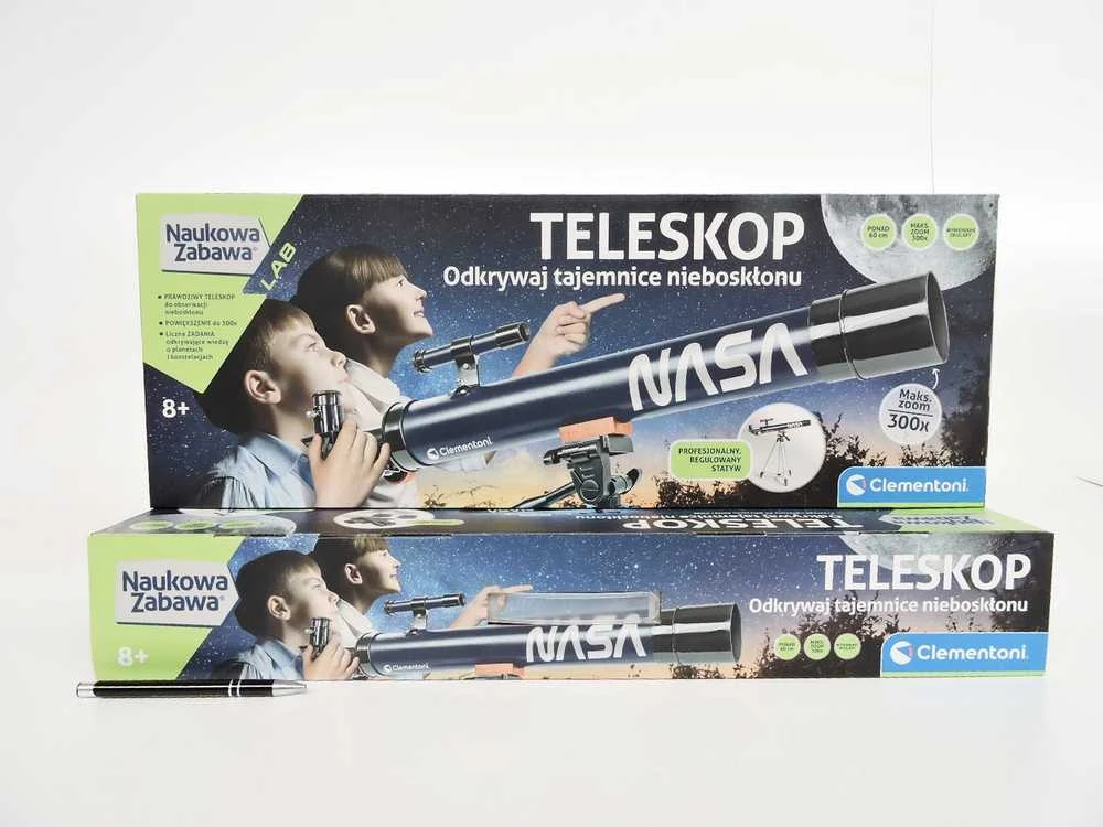 Vaikiškas teleskopas Clementoni Scientific NASA