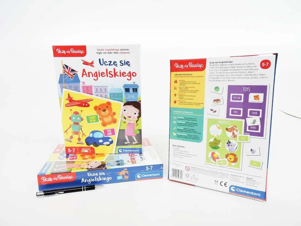 Edukacinis žaidimas Mokausi anglų kalbos Clementoni 50769