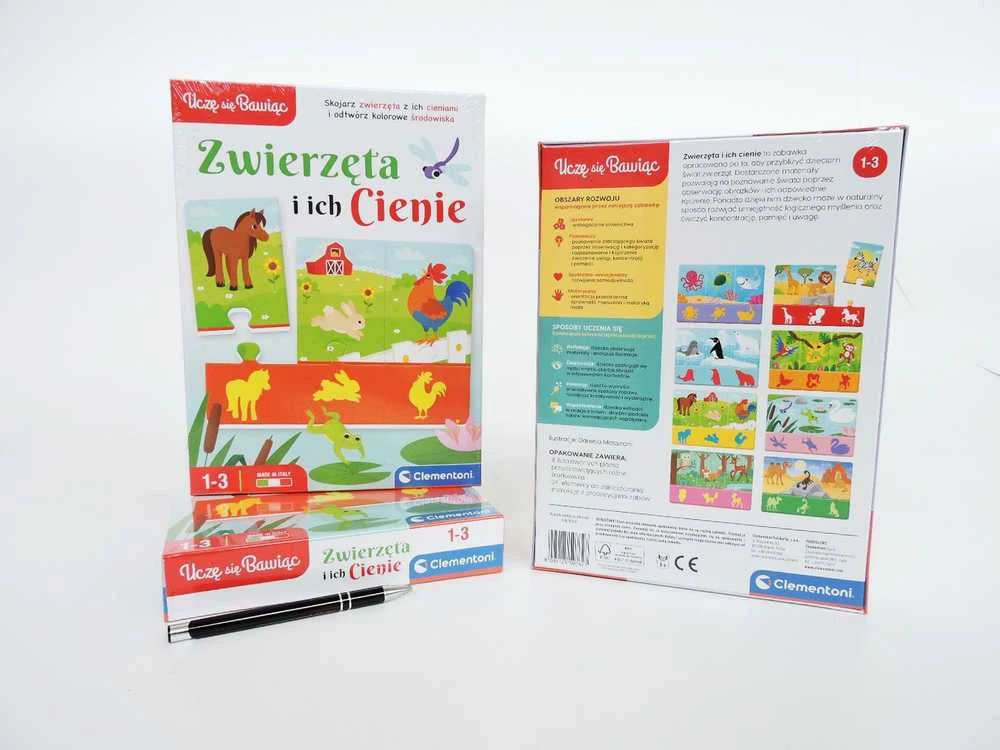 Dėlionė Gyvūnai ir jų šešėliai Clementoni 50762