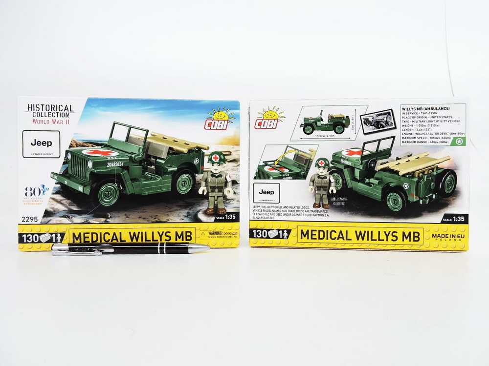 Cobi Klocki Medical Willys MB