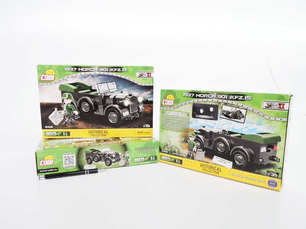 COBI-2405 ISTORINĖ KOLEKCIJA 1937 m. II PASAULINIS KARAS Horch 901 (Kfz.15)