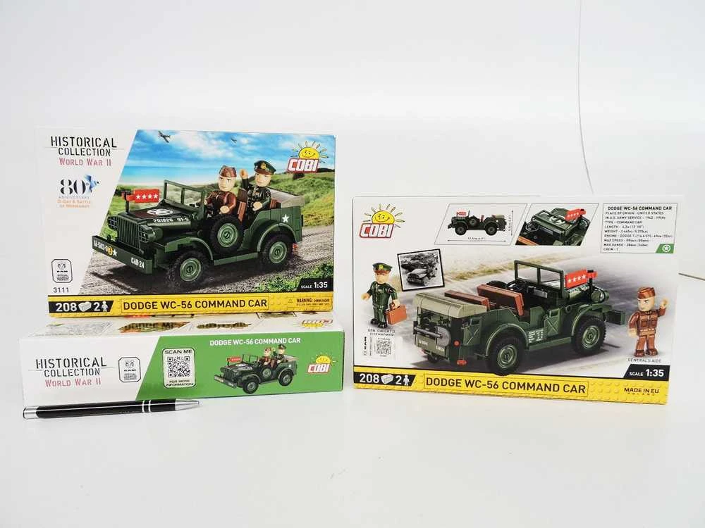 COBI HC II WWII Dodge WC-56 Command Car 208kl 3111