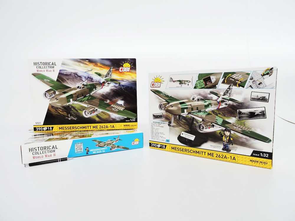Cobi HC WWII 5721 Samolot Messerschmitt ME 262A-1A 390 kl.