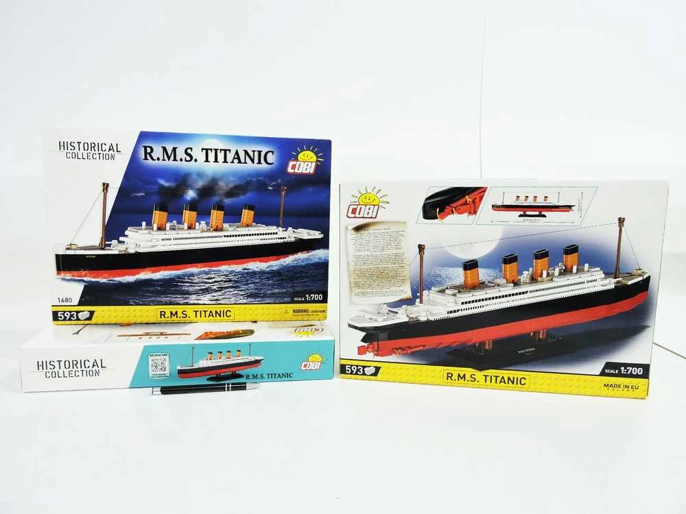 COBI blokelių konstruktorius RMS Titanic 1:700 – laivo modelis 7+