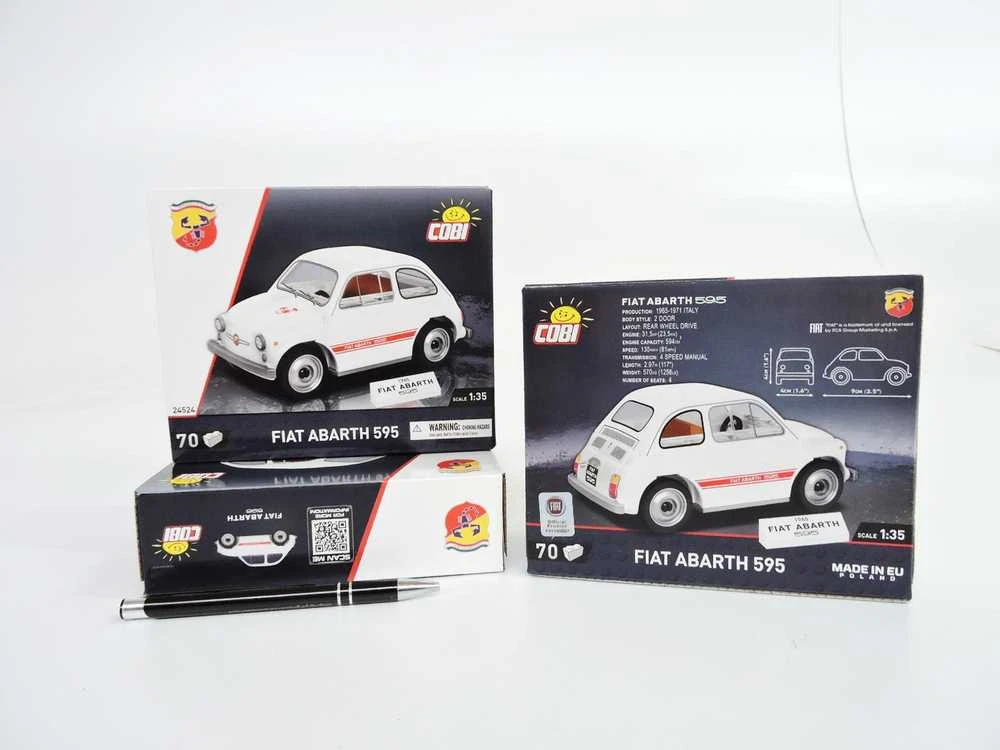 Cobi Youngtimer Collection 1965 Fiat Abarth 595 (24524)
