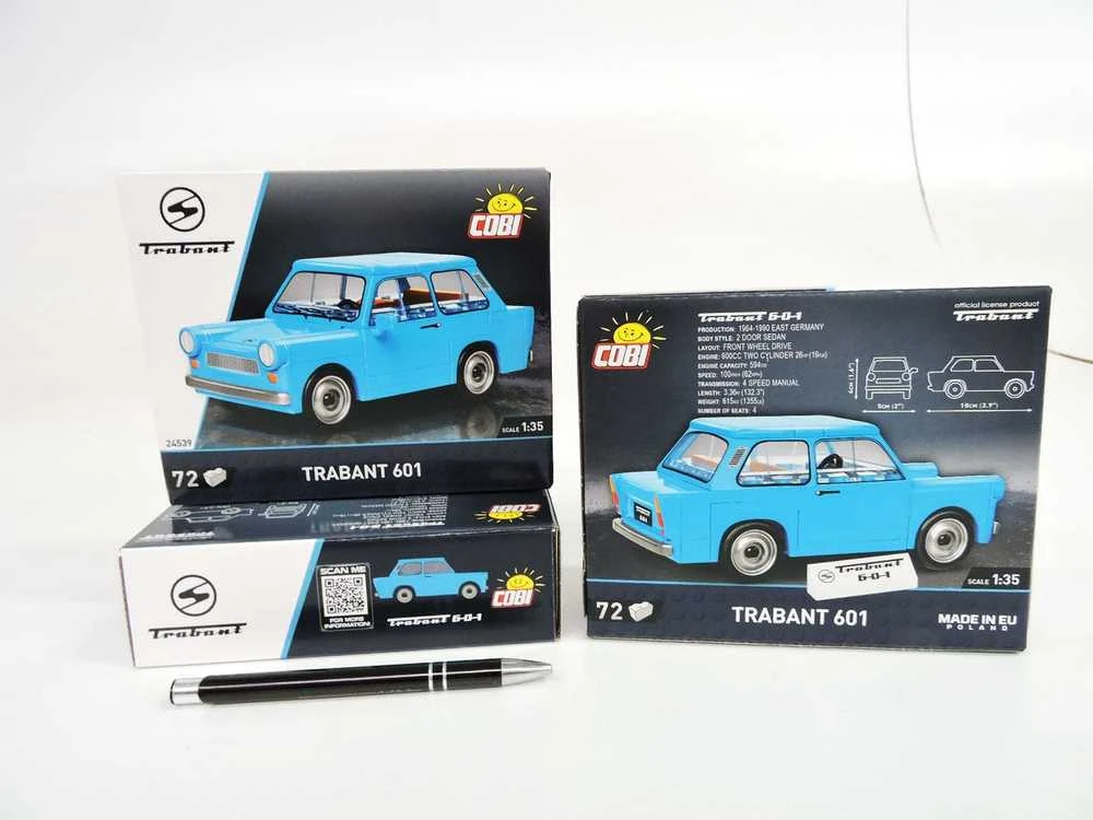 Cobi Klocki 72 dalys Trabant 601