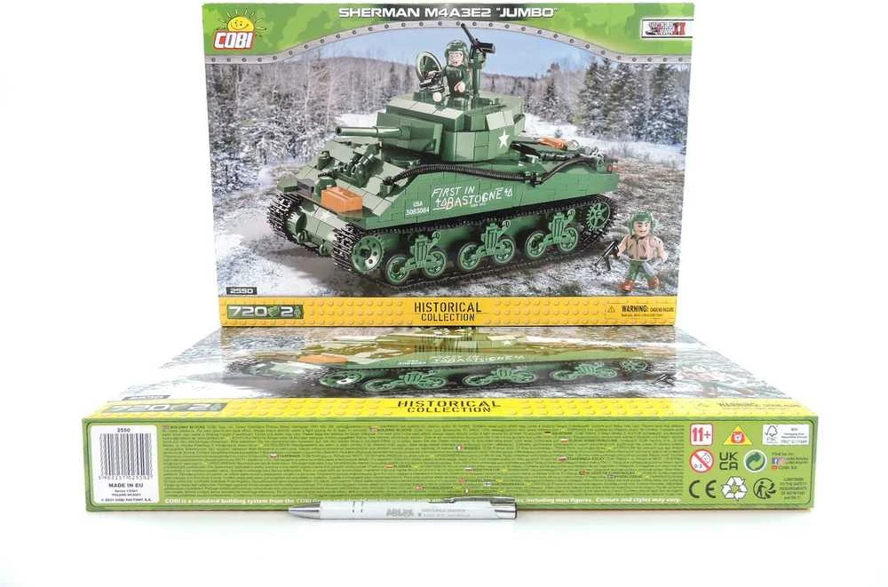 Antrojo pasaulinio karo „Sherman M4A3E2 Jumbo Cobi“ konstruktorius, 720 d.