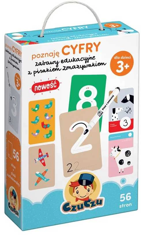 Czuczu išmokti skaičius + plaunamas žymeklis za4219
