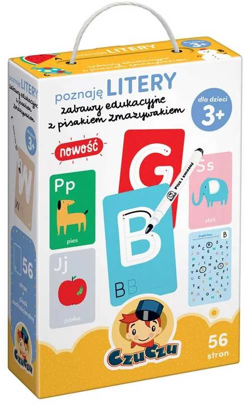 Czuczu atpažįstu raides + ZA4220 trintuko rašiklį